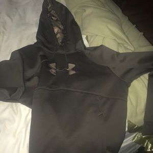 Brown Under Armour Hoodie